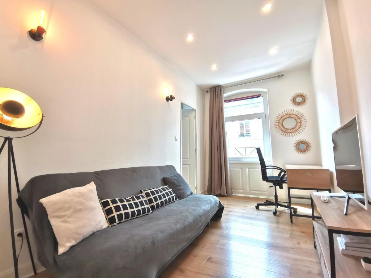 Ferienwohnung Appart Industriel A 5 Min A Pieds De La Gare Mülhausen Exterior foto